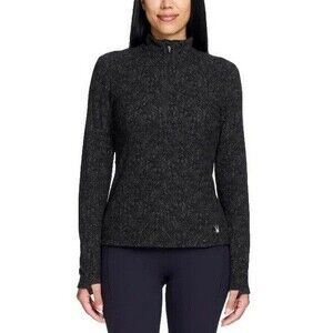 NWT Fleece 1/4 Zip Pullover | Black | Large | SPYDER ACTIVE